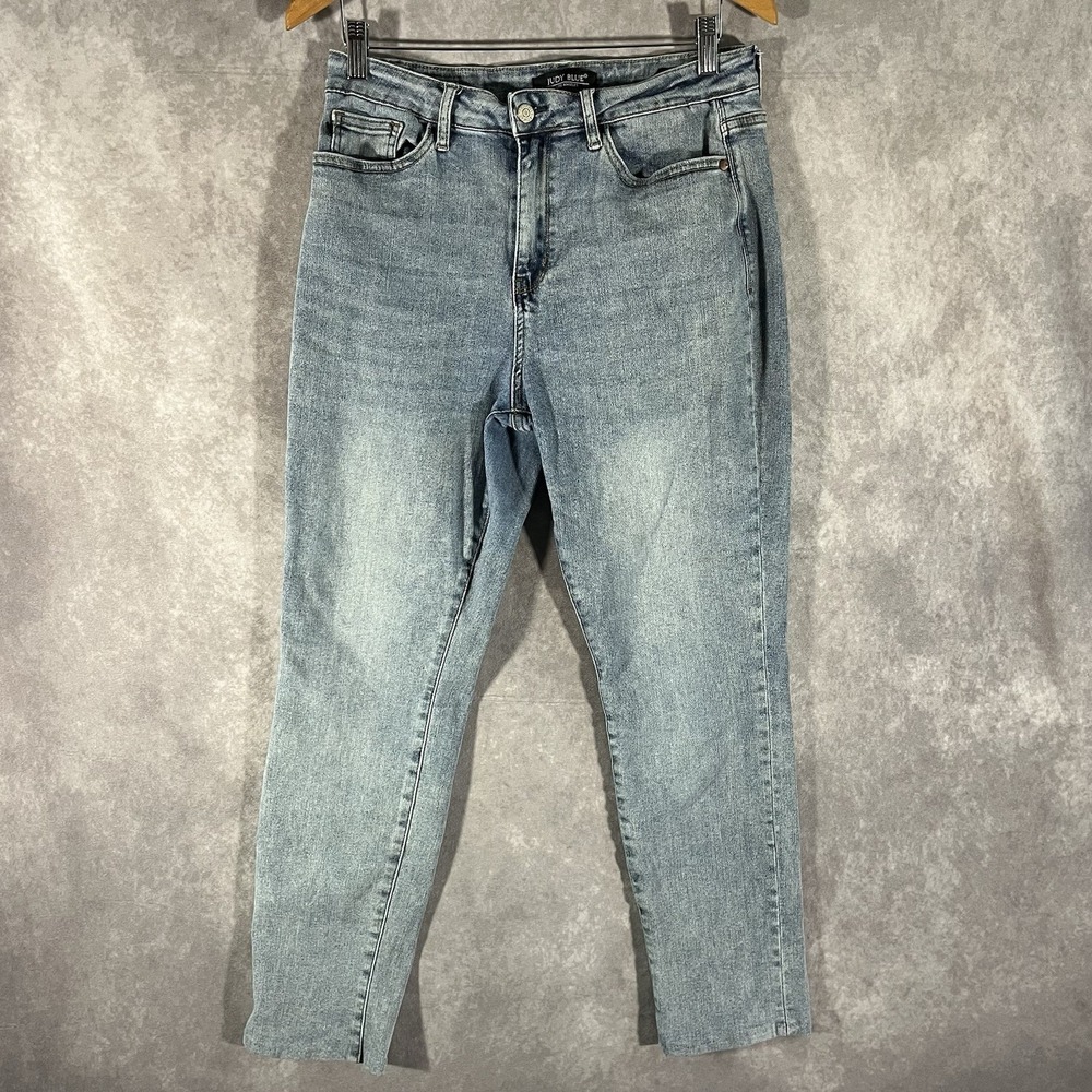Judy Blue Boyfriend Jean Women 11/30 Light Wash Stretch JB88337 MD Modern Casual